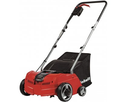 Aeratore Arieggiatore Elettrico Gc-Sa 1231/1, 230 V, Fino 300 M², 1200 W, Sacco Raccolta 28 L, Cuscinetti Sfera Rullo Lama Montato + Rullo Einhell 3420640
