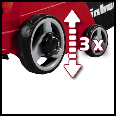 Aeratore Arieggiatore Elettrico Gc-Sa 1231/1, 230 V, Fino 300 M², 1200 W, Sacco Raccolta 28 L, Cuscinetti Sfera Rullo Lama Montato + Rullo Einhell 3420640