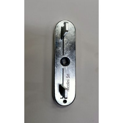 Movimento con alette diritte entrata mm 7 Ruffoni e Zoppi art R10G.RZ