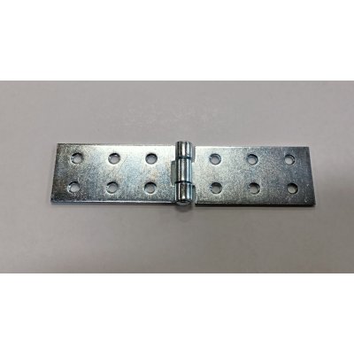 Cerniera pesante con fori mm 170 x 40 x 3 in ferro zincato