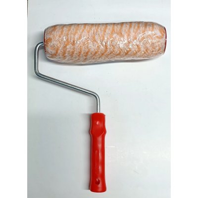 Rullo TECNO in tessuto alta densita' cm 24 pelo lungo per superfici ruvide