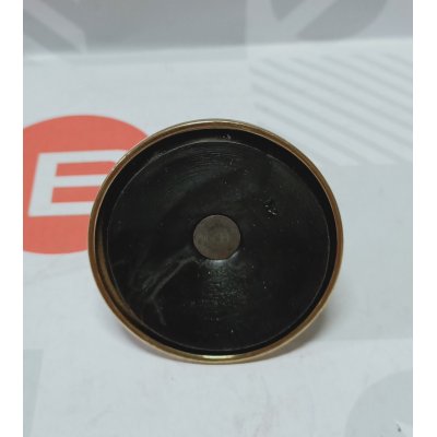 Piedino ottone 12 MA x 60 mm fisso con gomma