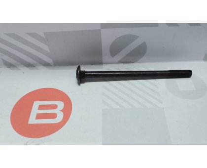 Bullone mm 8 x120 testa tonda quadro sotto testa nero