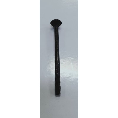 Bullone mm 8 x120 testa tonda quadro sotto testa nero