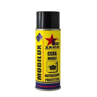 Cera spray nutrilegno protettiva per mobili MOBILUX ml 400 STAR TECH