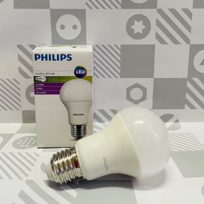 Lampadina LED goccia DIMMERABILE E27 CorePro PHILIPS 10,5 W 1055 lumen