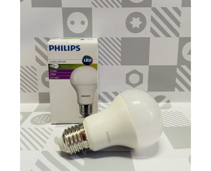Lampadina LED goccia DIMMERABILE E27 CorePro PHILIPS 10,5 W 1055 lumen