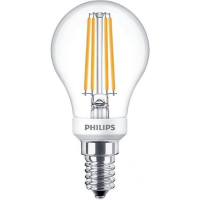 Lampadina FILOLED goccia DIMMERABILE E14 Luster PHILIPS 4,5 W 470 lumen