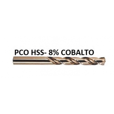 Punta HSS Cobalto 8% per inox Ø 7,75 mm