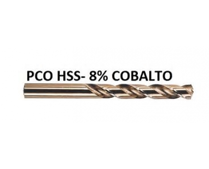 Punta HSS Cobalto 8% per inox Ø 7,75 mm