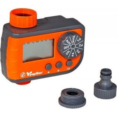 Programmatore Temporizzatore digitale per Irrigazione con valvola solenoide PAPILLON