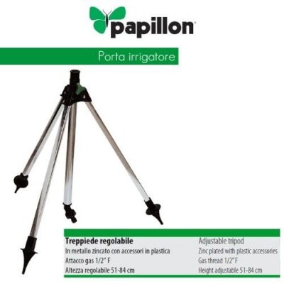 Treppiede per irrigatore in alluminio F 1/2'