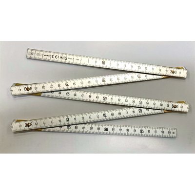 Metro alluminio 5 stecche cm 20