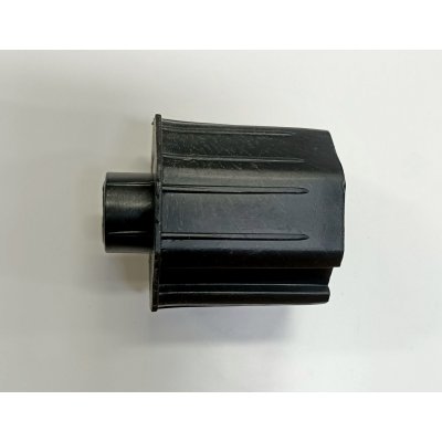 Calotta ottagonale con foro quadro mm 13x13 in PVC per tapparelle