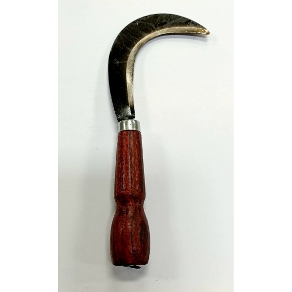 Roncolino manico legno rosso cm 12 Valsecchi