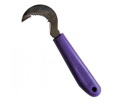 Roncolino / Falciola lama cm 6 dentata manico plastica