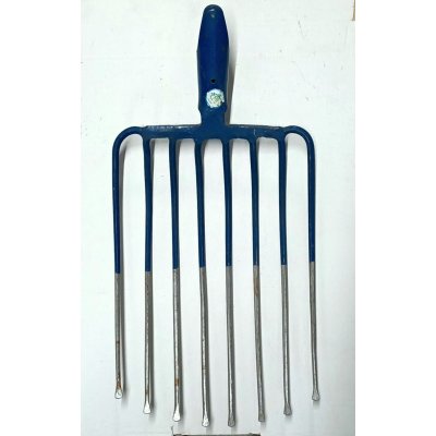 Forca acciaio 8 denti a punta piatta da pietrisco e ghiaia