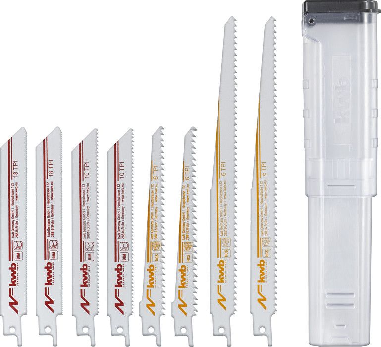 Set 8 lame per gattuccio Kwb 576090