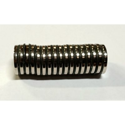 Calamita neodimio tonda mm 25 x 3 forza Kg 4,3