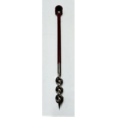 Trivella a mano ad elica per carpenteria d. mm 38 con attacco ad anello