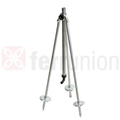 Treppiede per irrigatore ad altezza variabile con fermo filetto M 1 1/4