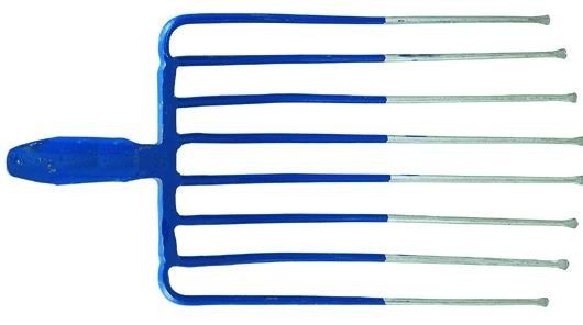 Forca acciaio 9 denti a punta da pietrisco e ghiaia VIGOR