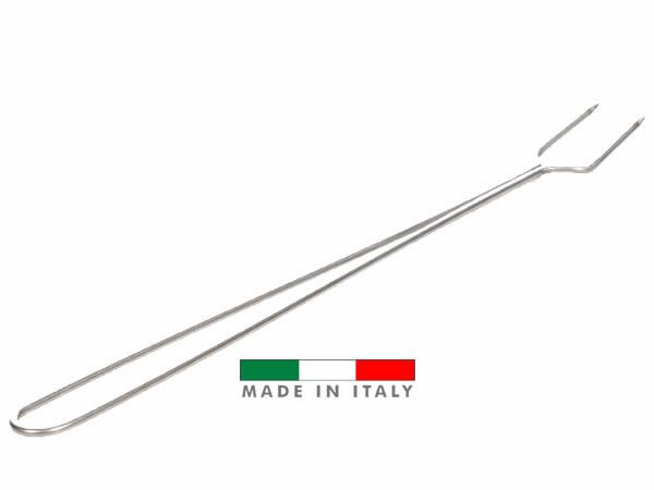 Forchettone INOX a 2 punte cm 60