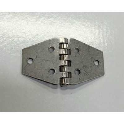 Cerniera sagomata INOX mm 70 x 40 x 1,5