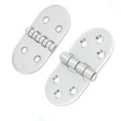 Cerniera biscotto INOX mm 76 x 40 x 1,5