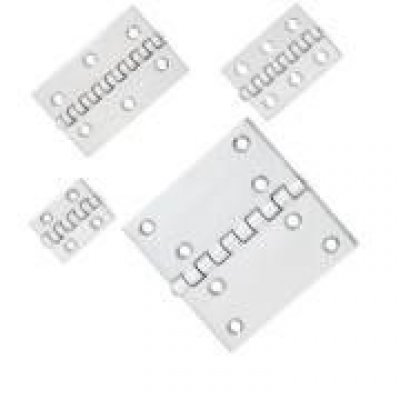 Cerniera a LIBRO in acciaio INOX mm 40 x 40 x 1,5