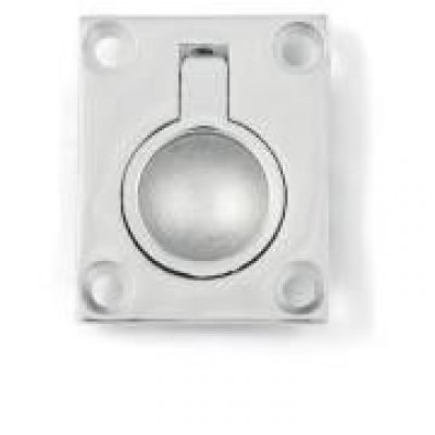 Maniglia incasso / Alzapaiolo in acciaio INOX mm 38x48