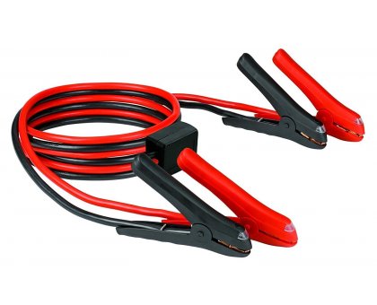 Cavi di Avviamento BT-BO 25/1 A LED SP EINHELL 2030365 per Motori a Benzina fino a 5500 cc, 3.5 m