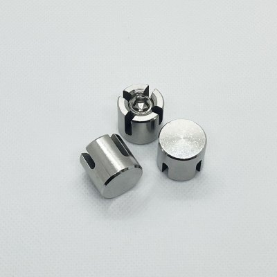 Morsetto fune croce inox A4 mm 3