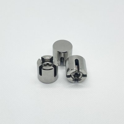 Morsetto fune croce inox A4 mm 3