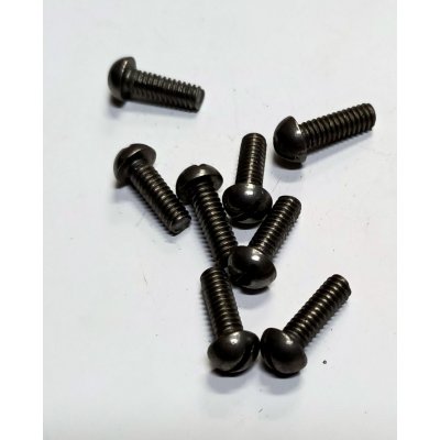 Vite testa bombata taglio cacciavite 5/32' x 12 mm Withworth