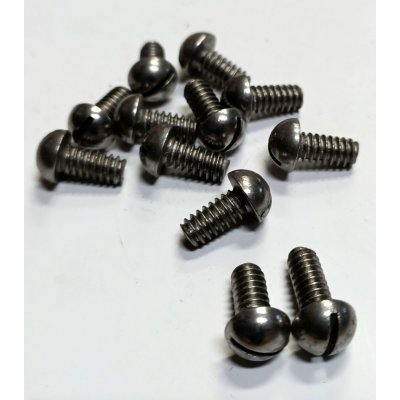 Vite testa bombata taglio cacciavite 3/16' x 10 mm Withworth