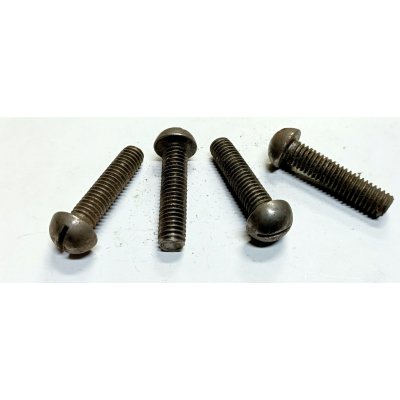 Vite testa bombata taglio cacciavite 3/8' x 40 mm Withworth