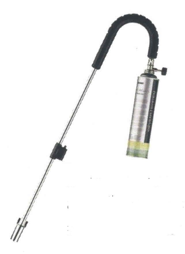 Bruciatore bruciaerba con accensione piezo