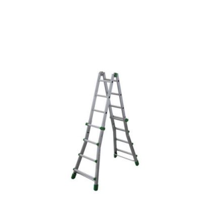 Scala universale in alluminio Facal Euro Briko BK/2 - gradini 4+4