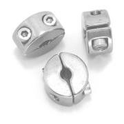 Morsetto fune anello inox A4 mm 3