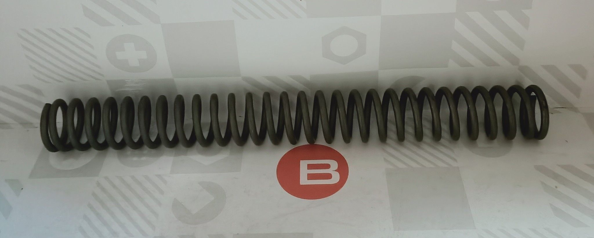 Molla a compressione d. mm 45 filo 5 lunghezza mm 400