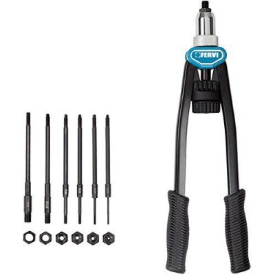 Rivettartrice a doppia leva per inserti filettati FERVI 0455