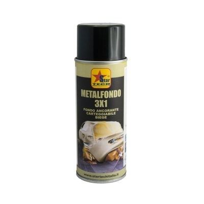 Fondo ancorante METALFONDO 3X1 carteggiabile beige spray 400 ml