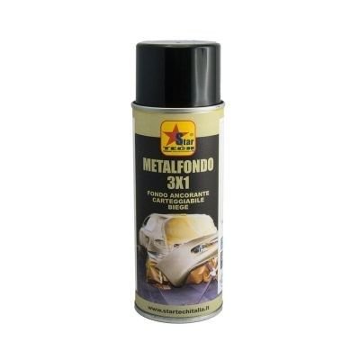 Fondo ancorante METALFONDO 3X1 carteggiabile beige spray 400 ml