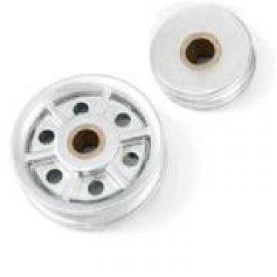 Carrucola/Puleggia inox A4 d. 25 mm con boccola ottone