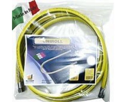 Tubo acciaio inox corrugato ricoperto per gas FF/MF L. 400 cm NORMA EN 15266
