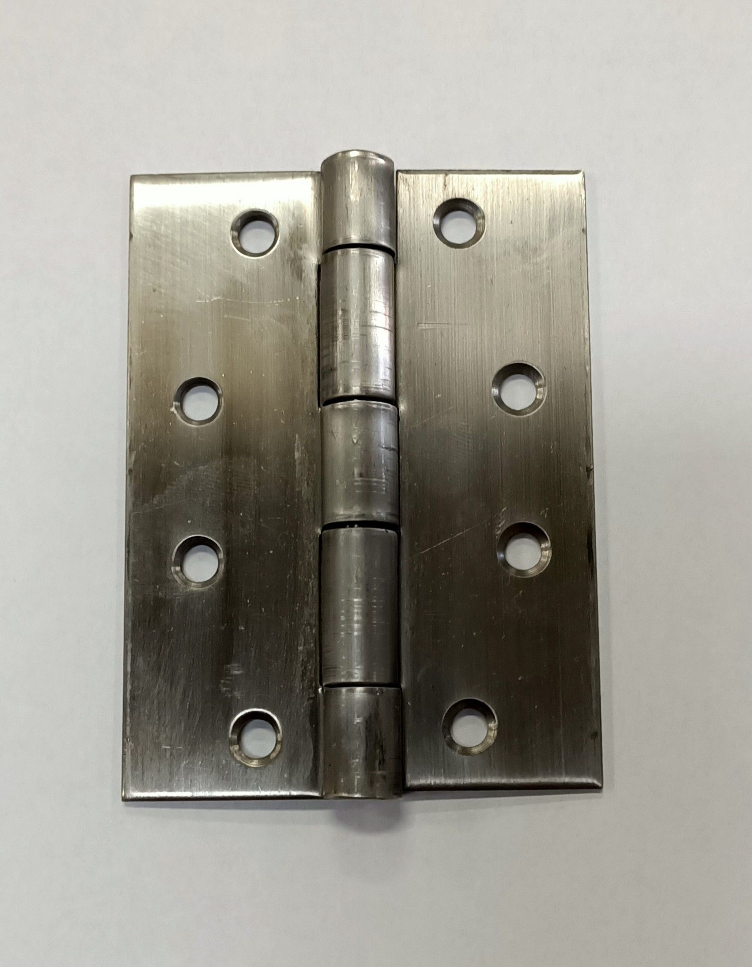 Cerniera pesante INOX mm 100 x 75 x 2,0 spina levare