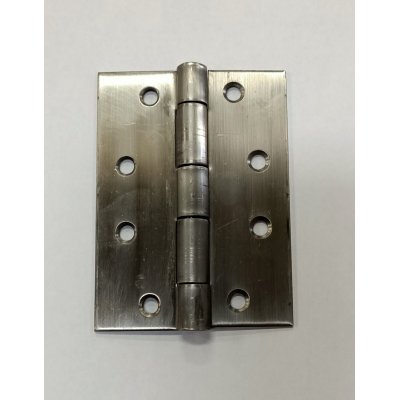 Cerniera pesante INOX mm 100 x 75 x 2,0 spina levare