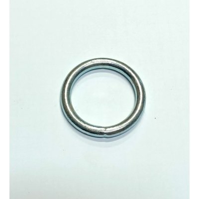Anello ferro zincato mm 30 filo mm 5,0 saldato