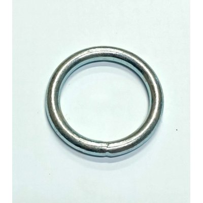 Anello ferro zincato mm 35 filo mm 5,0 saldato